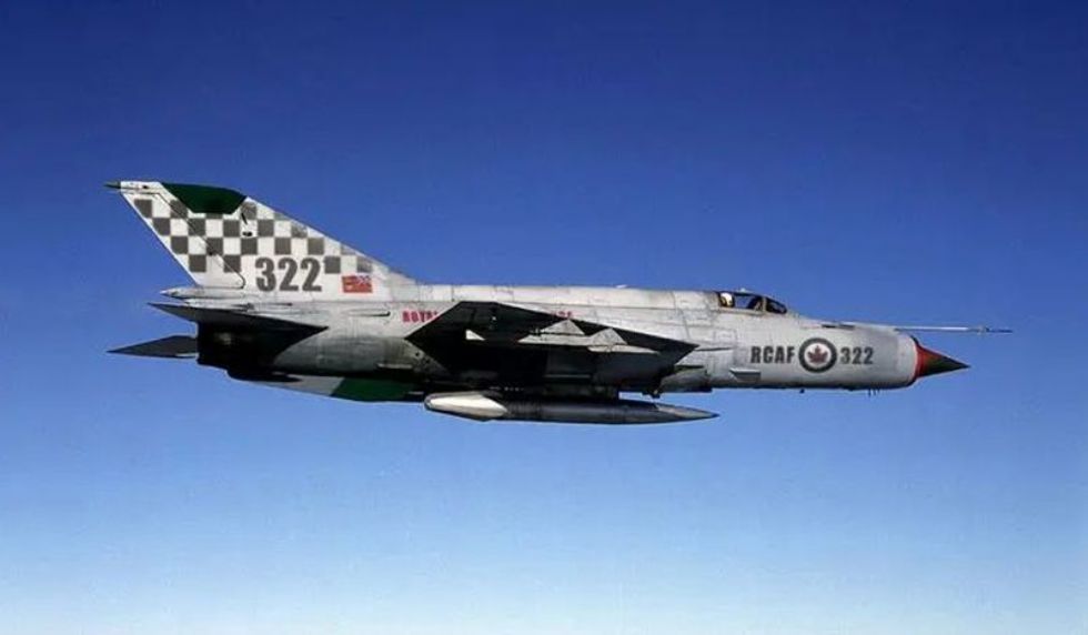Rdeči kanadski MiG-21 je jezil Američane Rdeči kanadski MiG-21 je jezil Američane