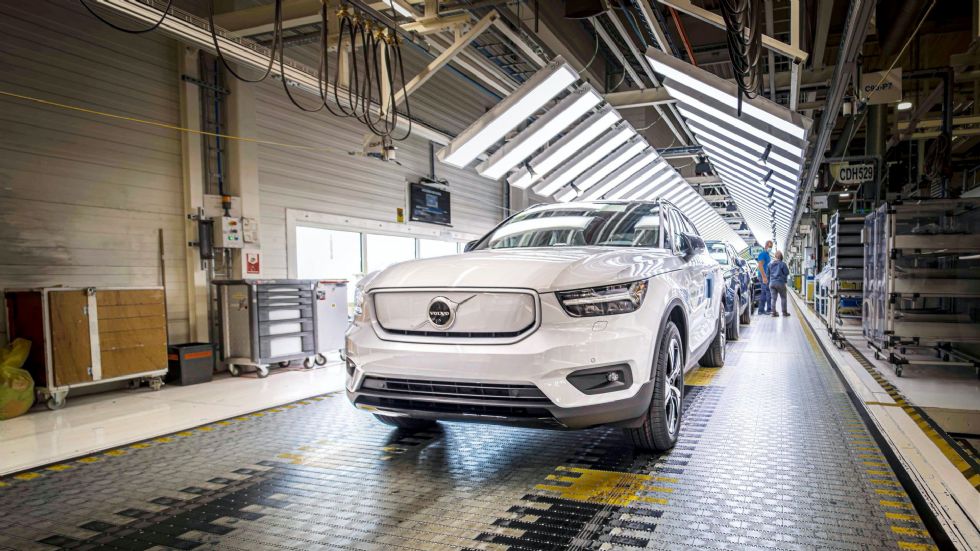 Začetek proizvodnje XC40 Recharge P8 AWD Začetek proizvodnje XC40 Recharge P8 AWD