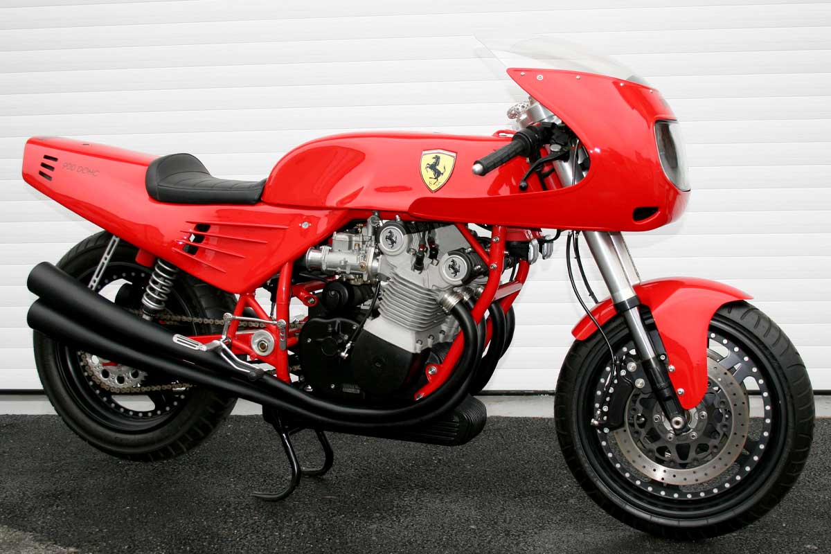 Edini Ferrari na dveh kolesih Edini Ferrari na dveh kolesih