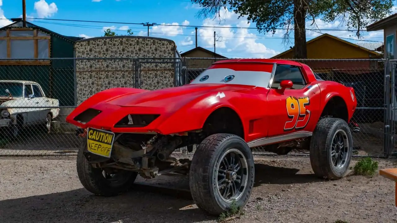 Mestece, ki je služilo kot inspiracija za Radiator Springs Mestece, ki je služilo kot inspiracija za Radiator Springs