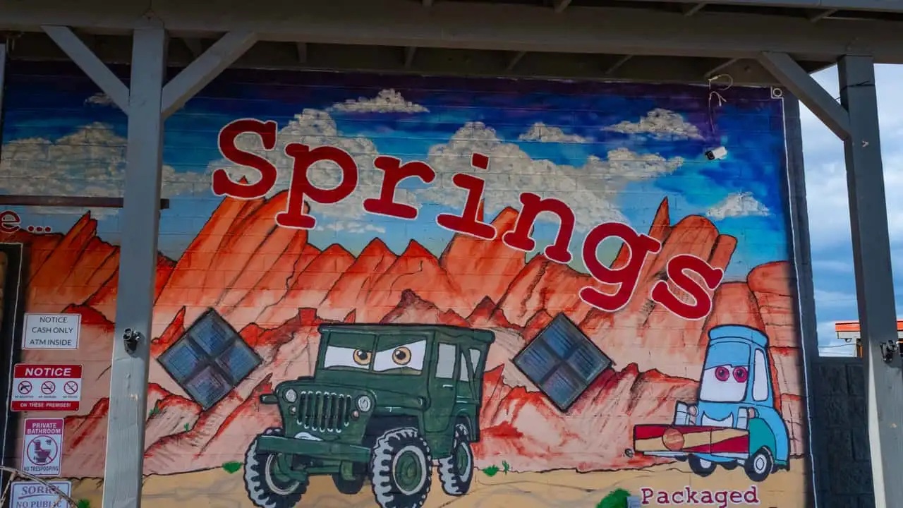 Mestece, ki je služilo kot inspiracija za Radiator Springs Mestece, ki je služilo kot inspiracija za Radiator Springs