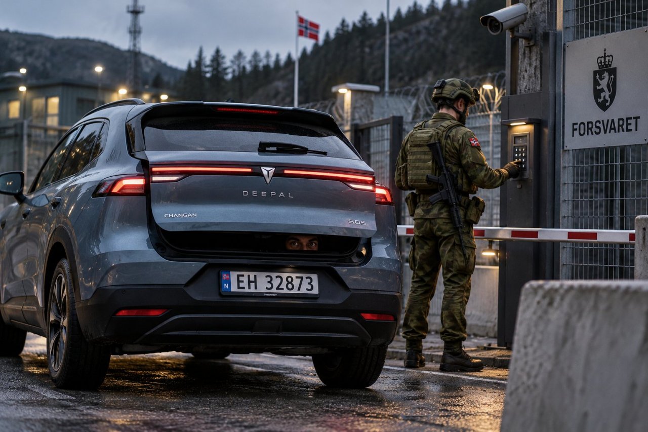 Norveška vojska najela kitajske avtomobile, ki so snemali kode vojaških objektov